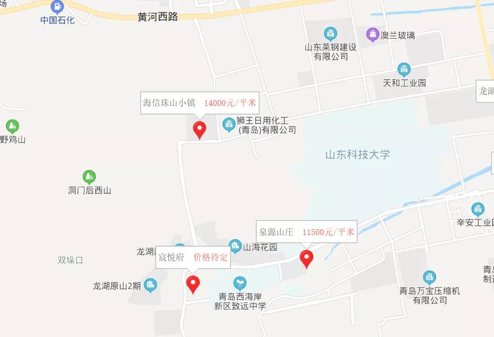 黄岛辛安有最新楼盘吗